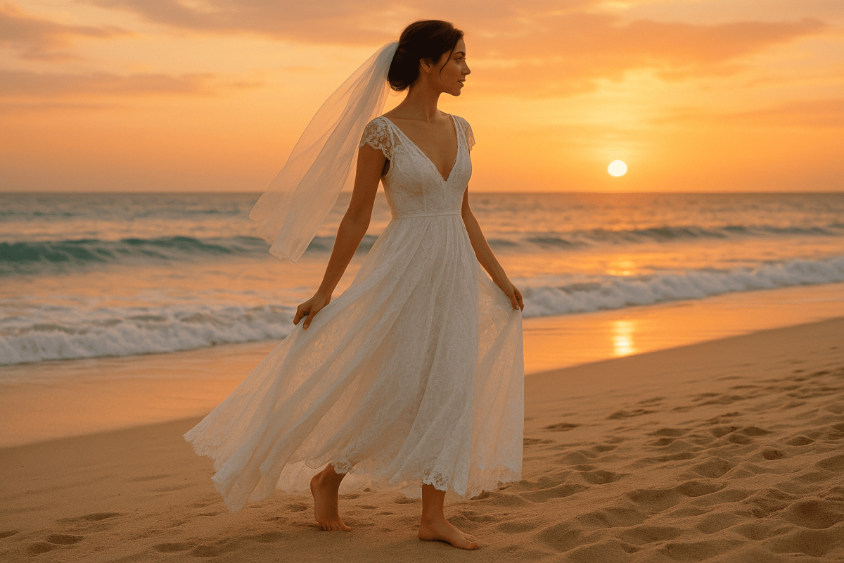 Vestido de Noiva para Casamento na Praia: Dicas e Inspirações