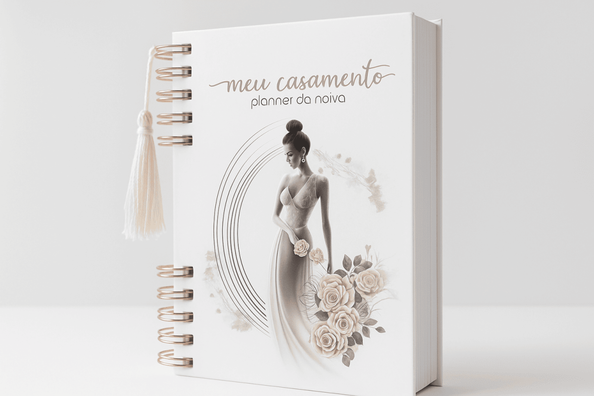 Planner Da Noiva Planejamento Completo Para Um Dia Especial 15 x 21 cm